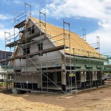 Bau eines Einfamilienhauses - Baugeschäft Heinrich Niemeier GmbH